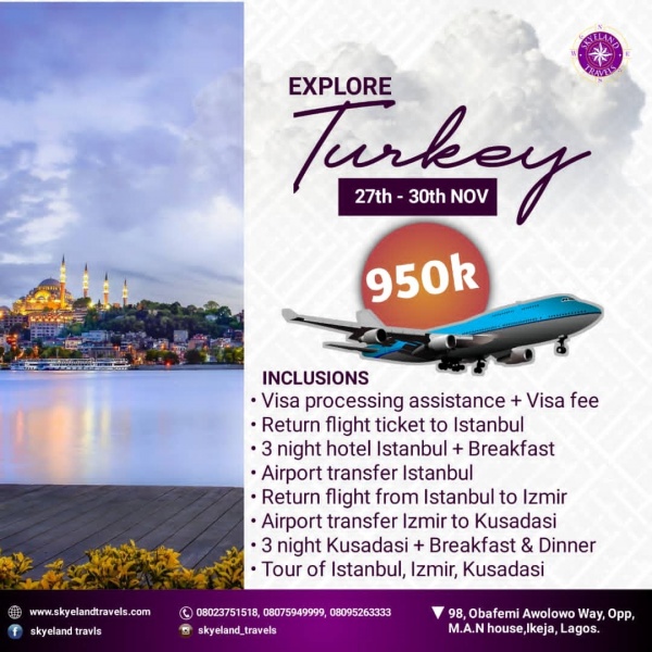 turkey tour package singapore price