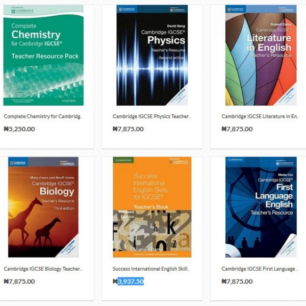 IGCSE Resources For Teachers - Schoolstore Ng